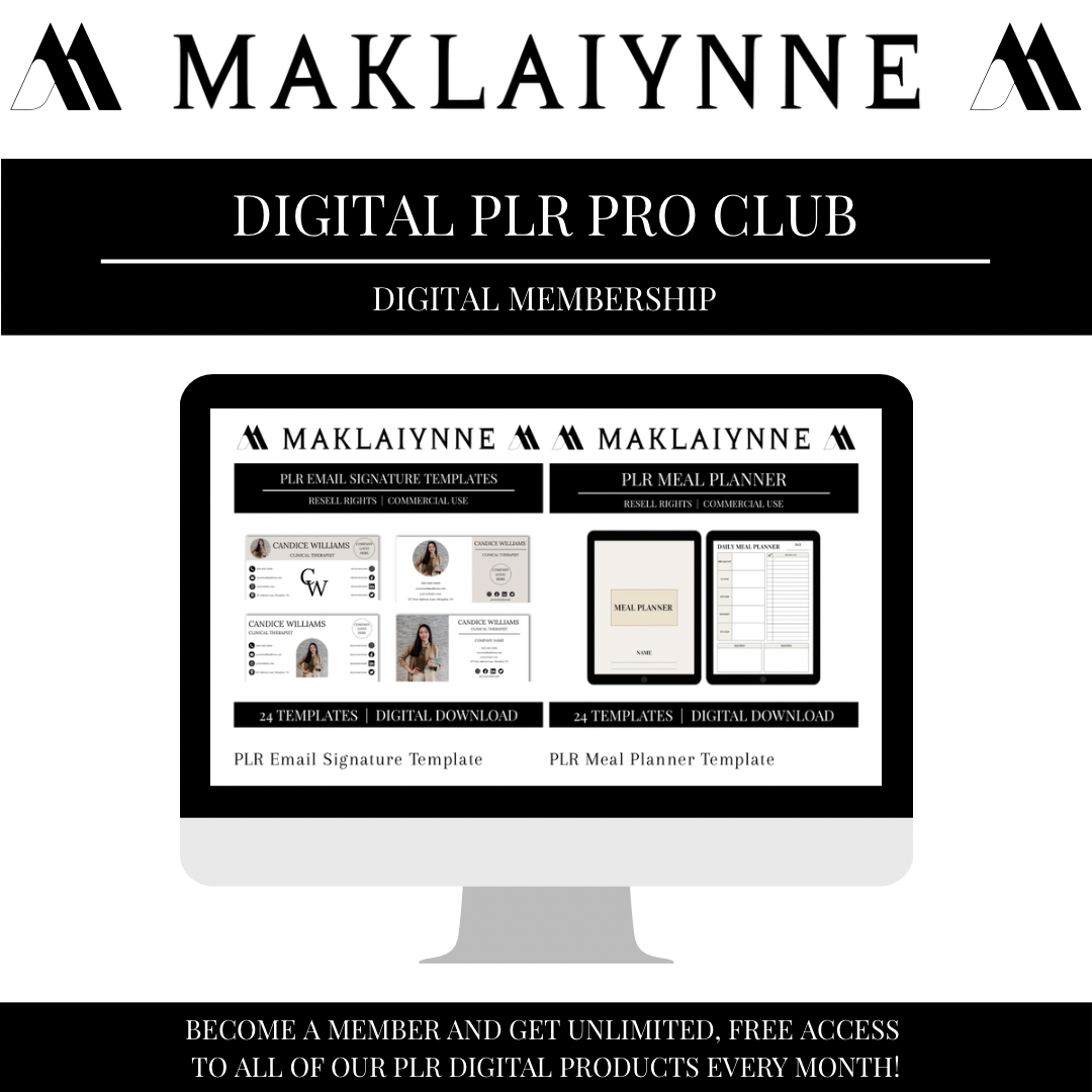 Digital PLR Pro Club Membership