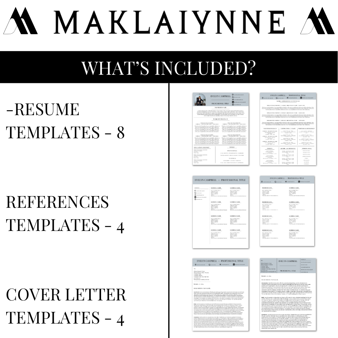 PLR Resume Template Bundle